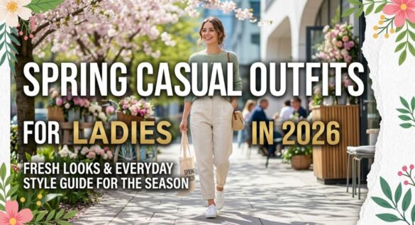 Spring Casual Outfits For Ladies In 2026 Spring Casual Outfits For Ladies In 2026