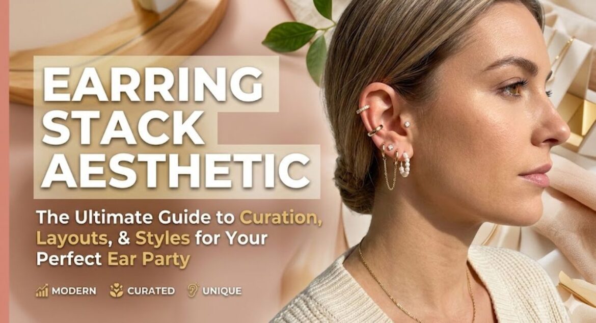 earring stack aesthetic