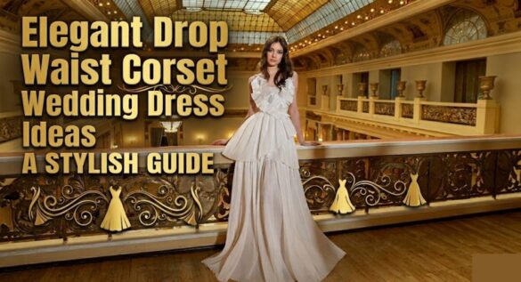 elegant drop waist corset wedding dress ideas elegant drop waist corset wedding dress ideas