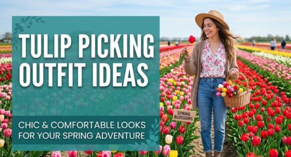 Tulip picking outfit ideas Tulip picking outfit ideas