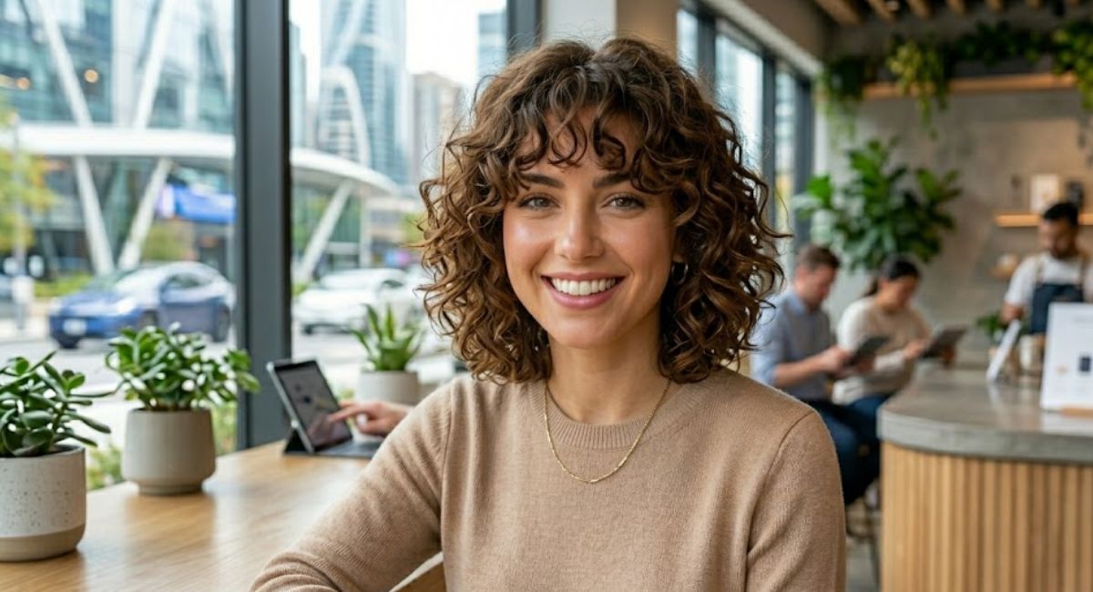 Hairstyles With Curtain Bangs For Women 1