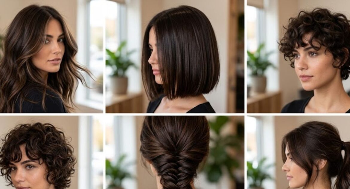 Espresso Brown Hair Color Ideas