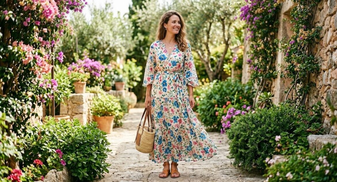 Maxi Summer Dresses With Sleeves