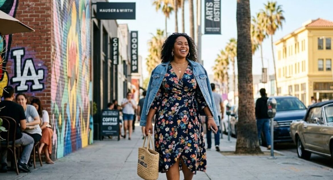 Plus size Los Angeles outfits