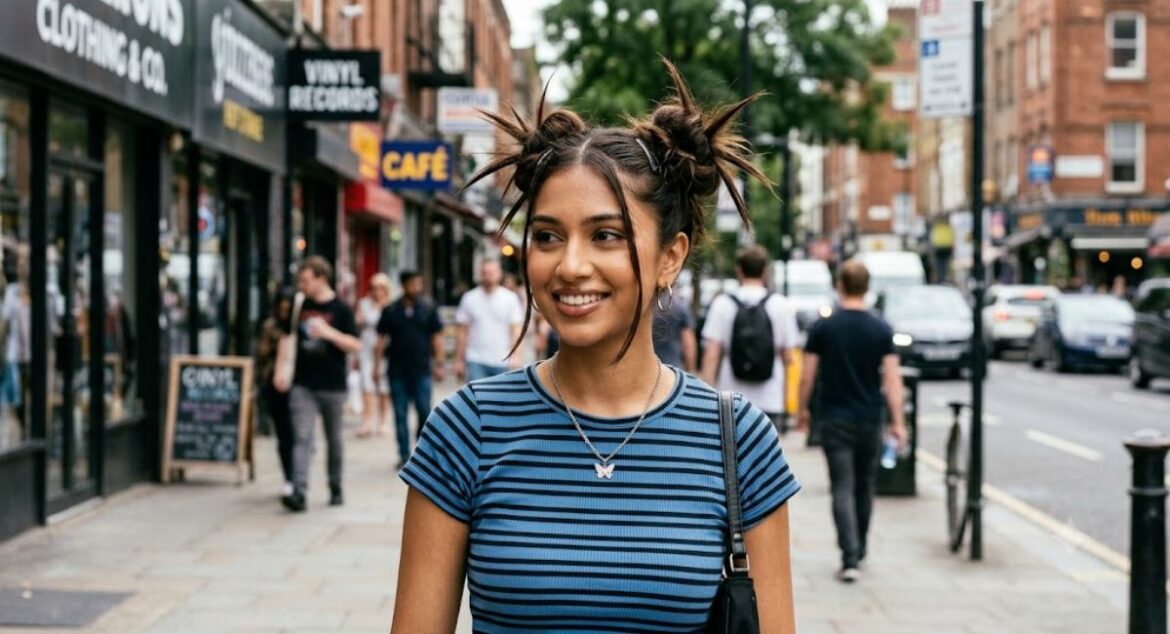 Y2K Spiky Buns Hairstyle