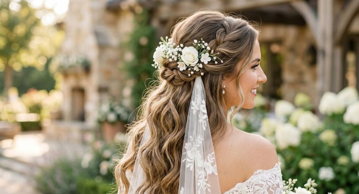 Half Down Wedding Hair
