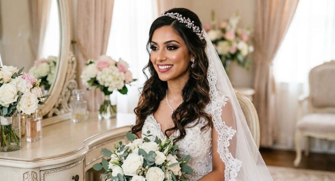Glam wedding makeup ideas