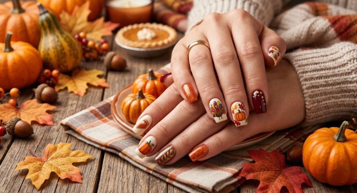Thanksgiving Nail Designs