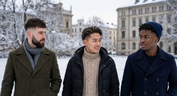 Winter Male Haircuts For Men