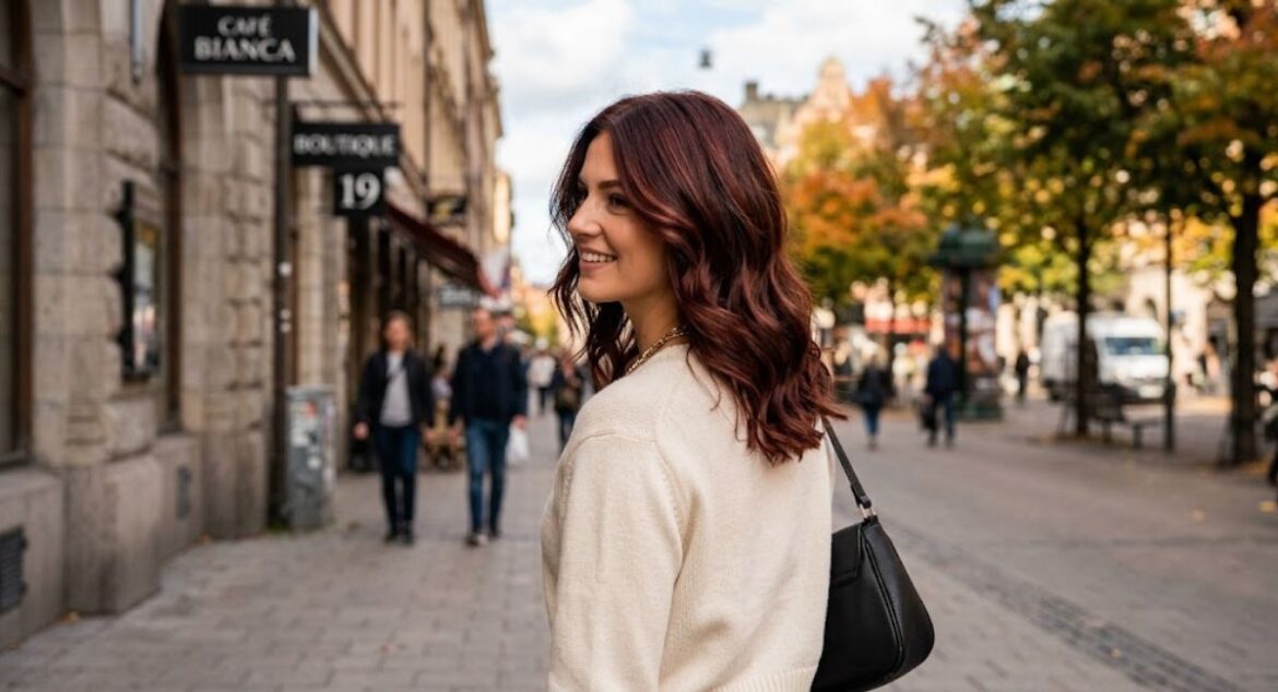 Stylish Cherry Brown Hair Ideas