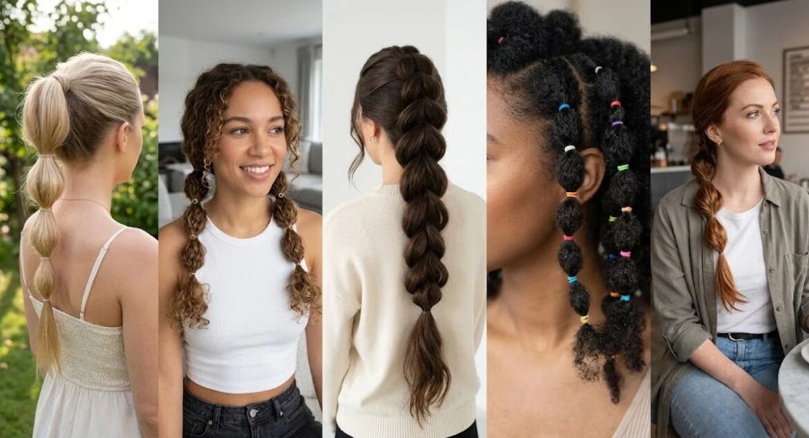 Bubble Braid Hairstyles